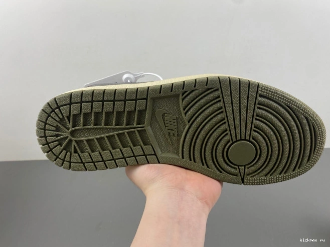 Rep Kickmax SCOTT JORDAN OG LOW OLIVE 1 X AIR TRAVIS MEDIUM DM7866-200 0717
